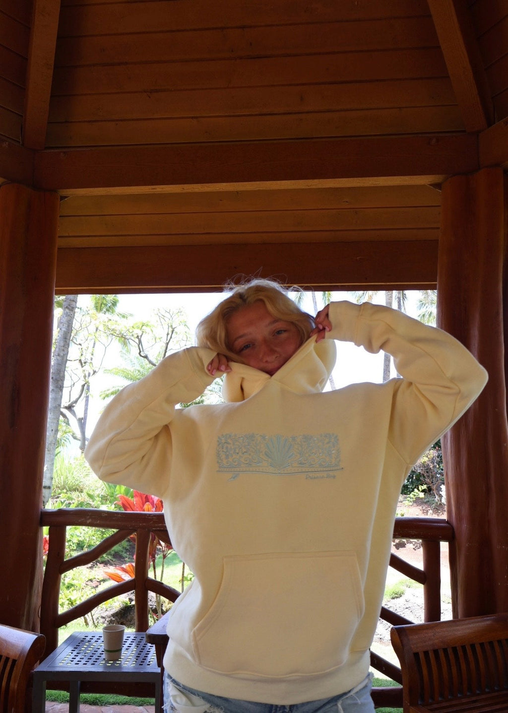 Paradise Hoodie in Honey